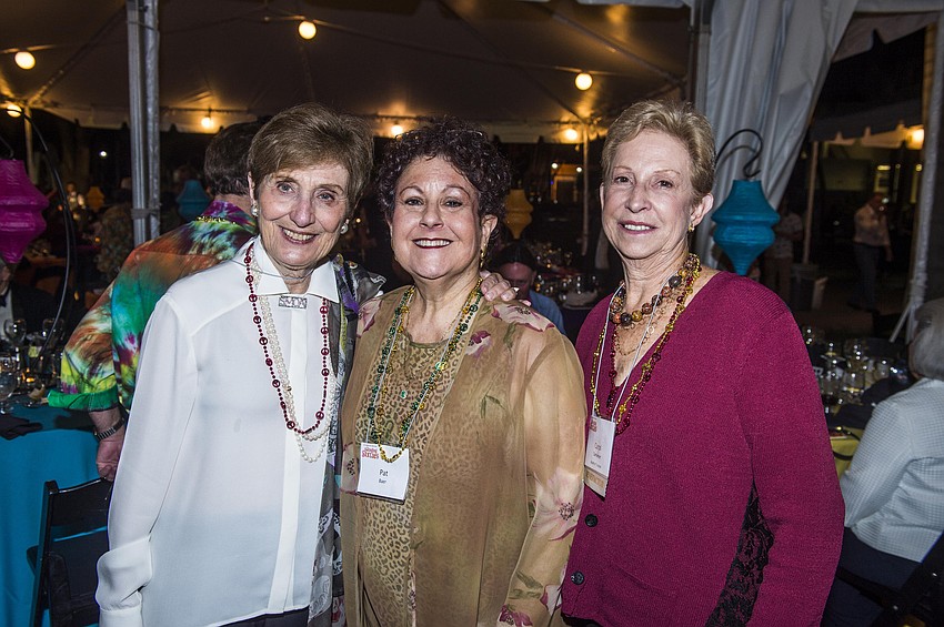 Lois Schulberg, Pat Baehr and Carol Camiener