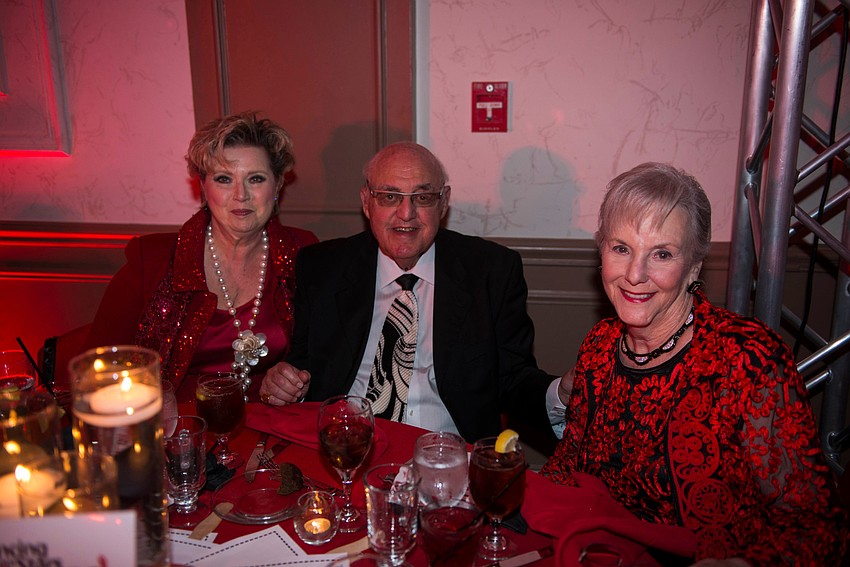 Maryanne Siegel with Myrna and David Band