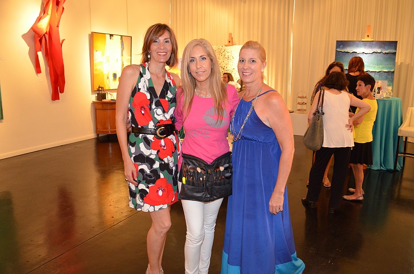 Heather Smith, Anne Schumacher and Tre Michel