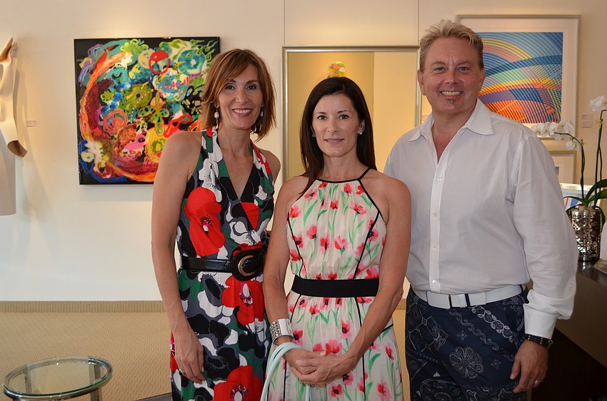 Heather Smith, Tanya Wood and William Johnson