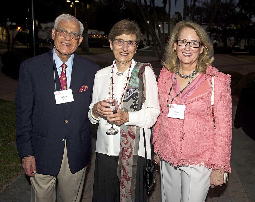 Zuheir Sofia, Lois Schulberg and Susan Sofia