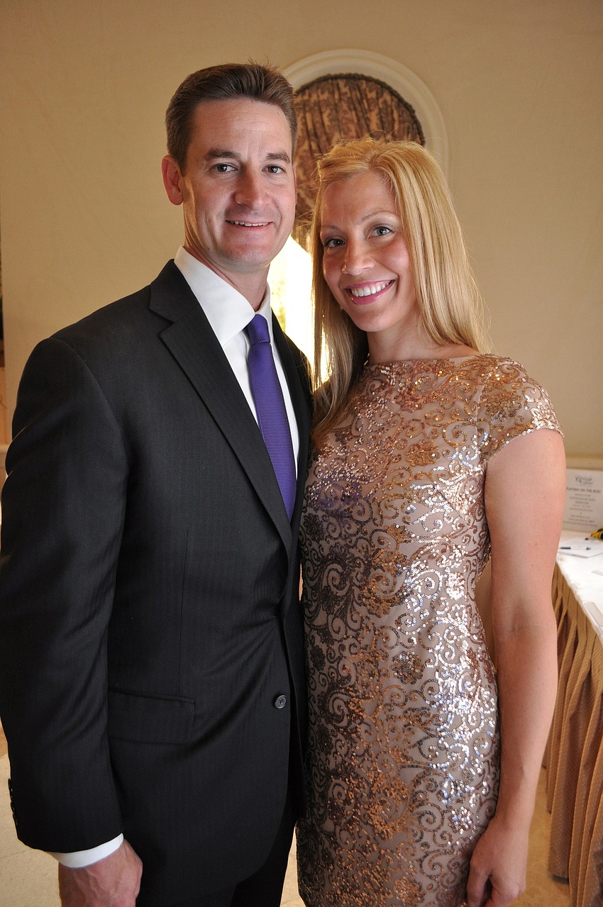 Florida Rep. Greg Steube with his wife, Jennifer