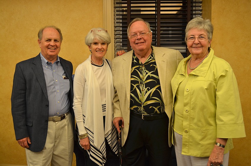 Patrick and Irene Taylor with Nugent and Dawn Schneider