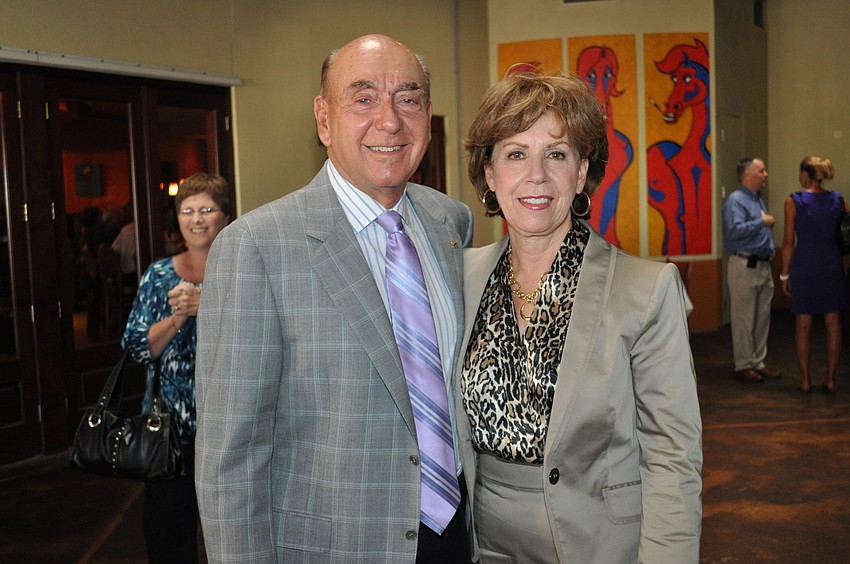 Honoree Dick Vitale and his wife, Lorraine