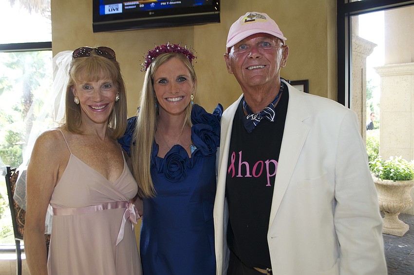 Judy Welsh, Christina Elias and Jerry Cable