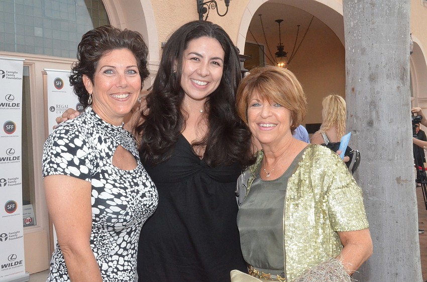 Melissa Wenzel, Silvanna Medina and Janis Cohen