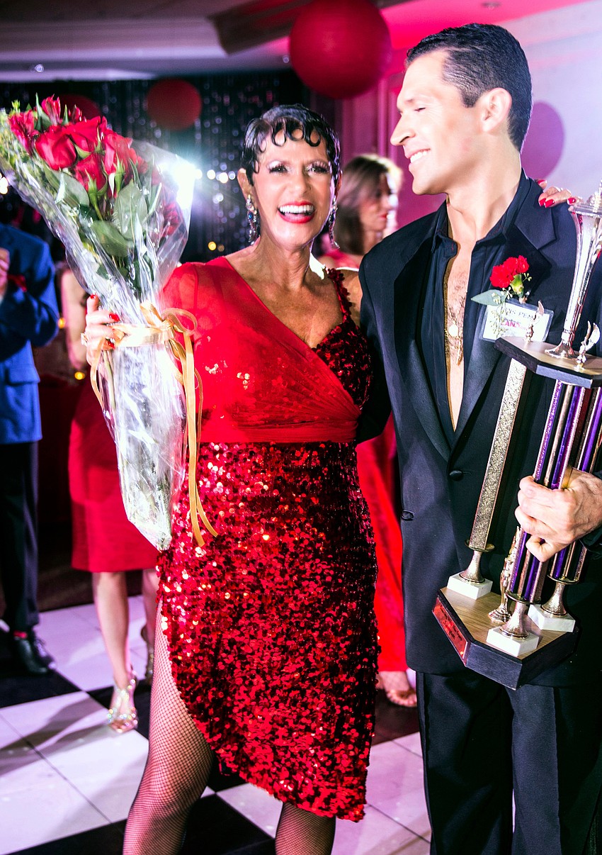 Wendy Feinstein won the dance competition