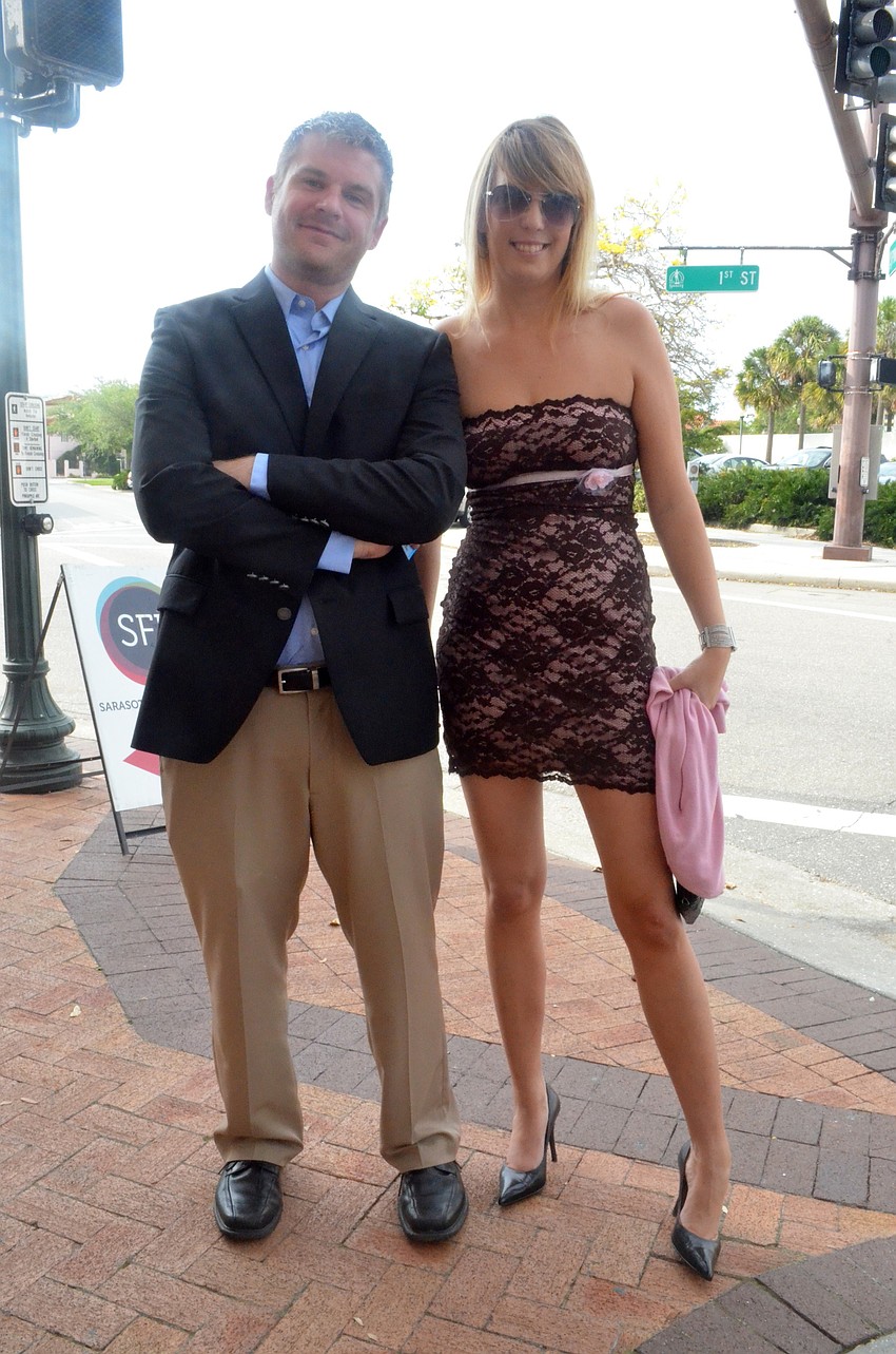 Steve Wroczynski and Melinda Falusi