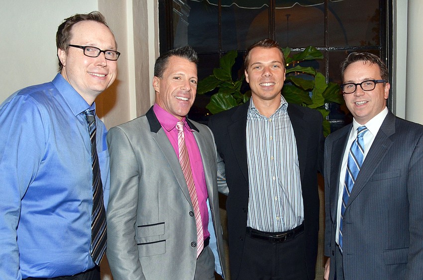 Greg Knudsen, Jay Hunsberger, Brad Williams and Stephen Fancher