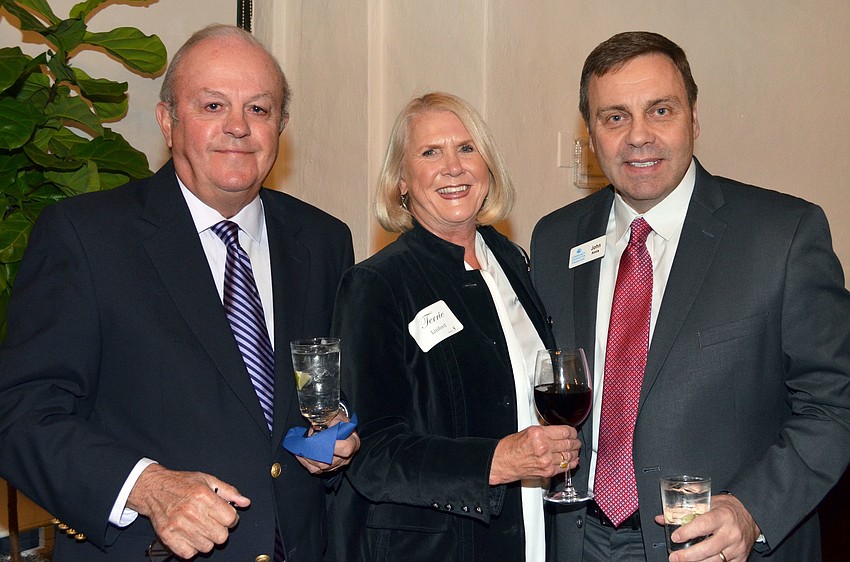 Rodney and Terrie Linford with John Annis