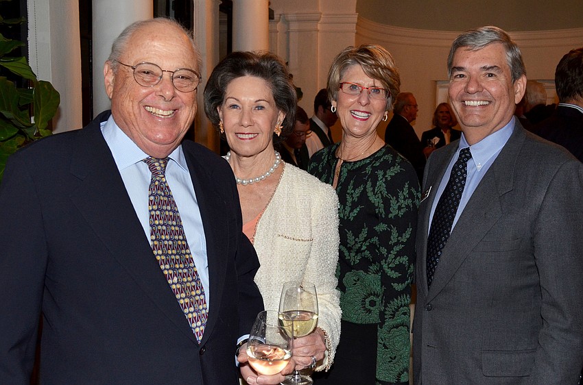 Co-Chairs Richard and Cornelia Matson with Pamela and David Steves