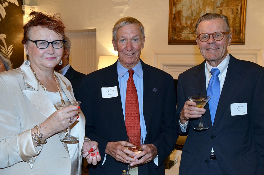 Barbara Pill, Fred Hicks and Juri Pill