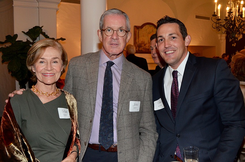 Patti and Dr. John Quick with Sean Kennan