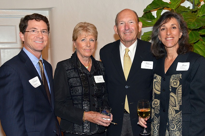 Brad Robbins, Erika Peterson, Wilson Pollock and Jane Robbins