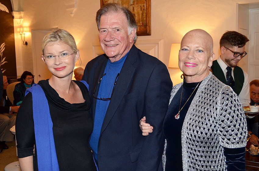 Anu Tali with Ed Alley and June LeBell