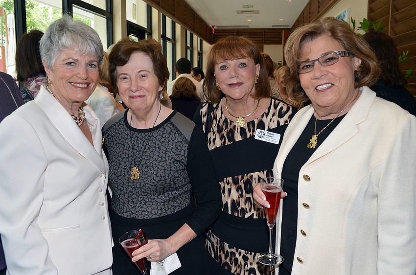 Edie Chaifetz, Hannah Weinberg, Helen Glaser and Sandra Rifcin