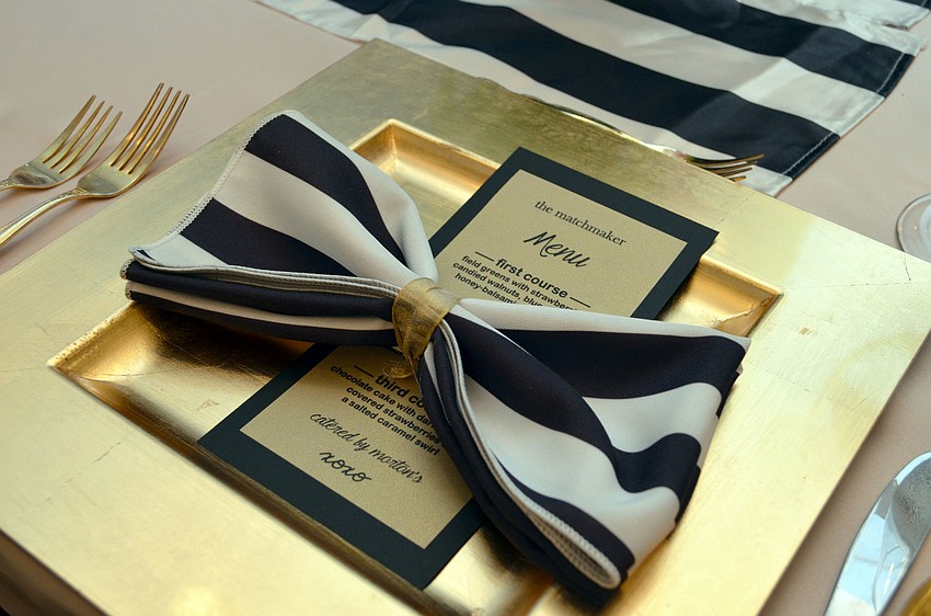 Asolo Repertory theatre hosting an evening to celebrate the opening of The Matchmaker.