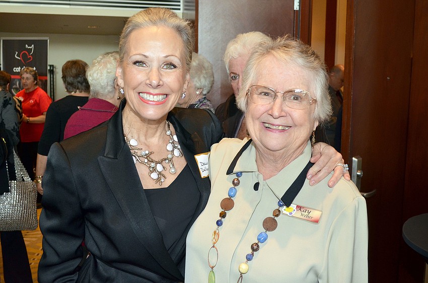 Dawn Dellavedova and Kay Weber