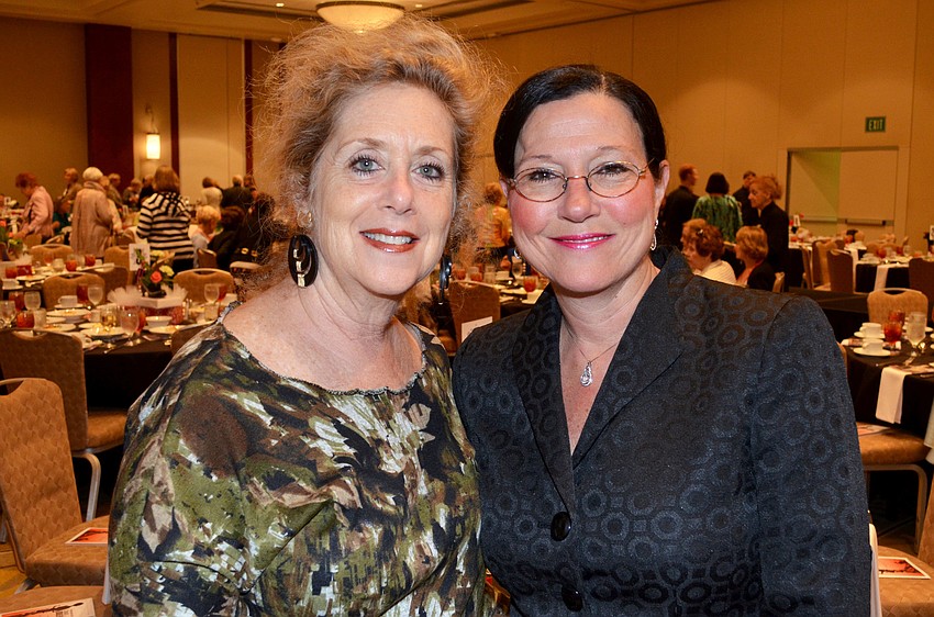 Lynn Elkes and Linda Fasanelli