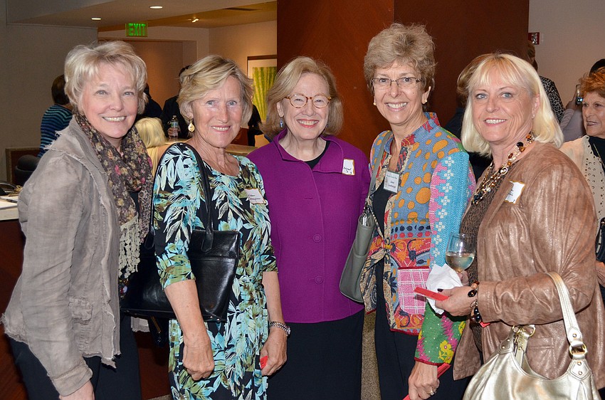 Nancy Goldberg, Erika Joaquin, Fran Wurlitzer, Janet Leonberger and Monica Durakis