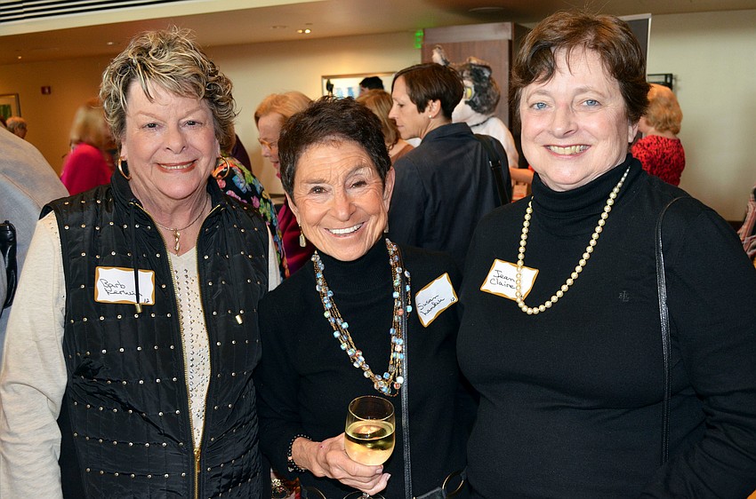 Barb Kerwin, Susan Landau and Jean Claire
