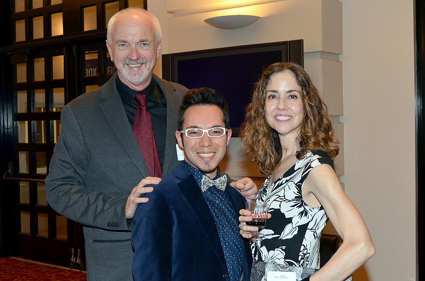 Greg Leaming, Justin Lucero and Patricia Delorey