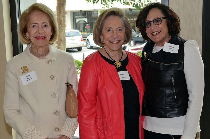 Lois Marcus, Eileen Sill and Nancy Johnson