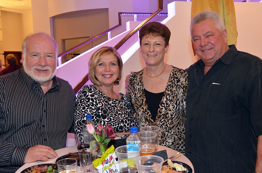 Brian and Denise Ricci with Ann and Billy Jakielaszek