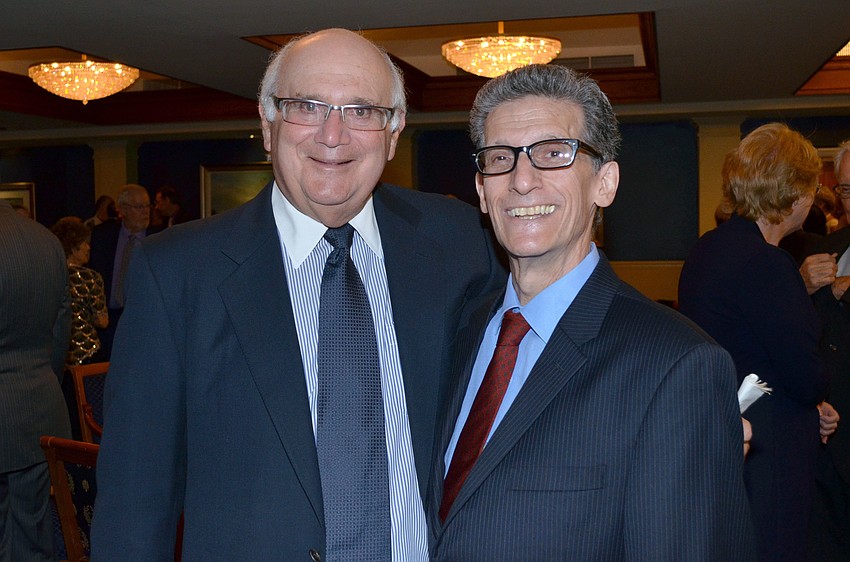David Chaifetz and honoree Greg Trupiano