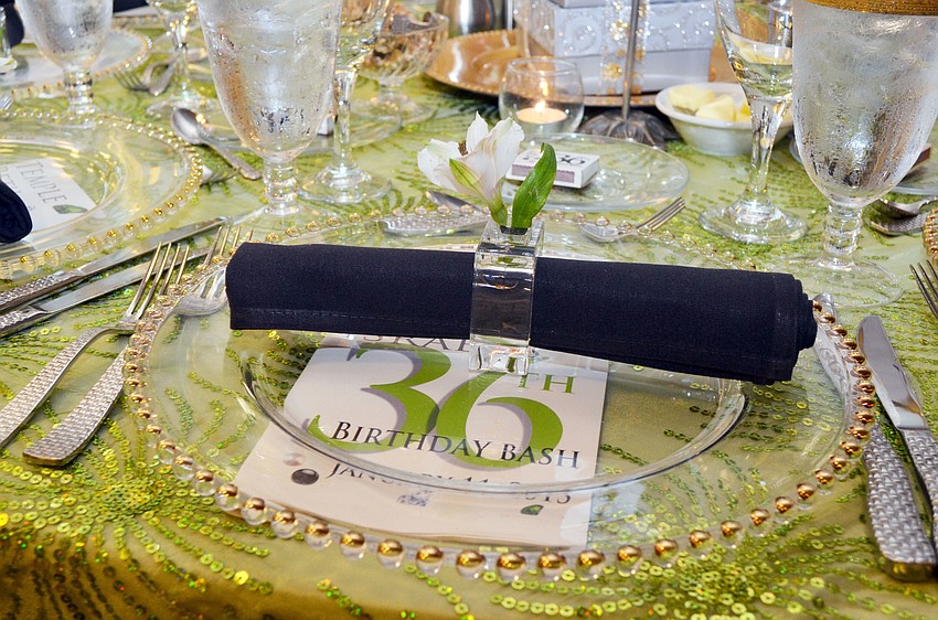 For the first time, Temple Beth Israel of Longboat Key hosted its annual birthday bash gala at its location on Longboat Key.