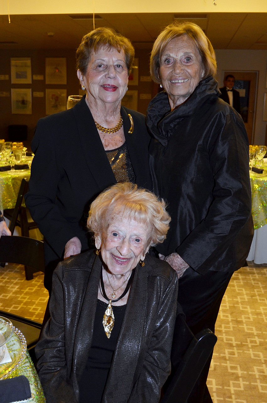 Shirley Fein, Florence Katz and Ruth Orne