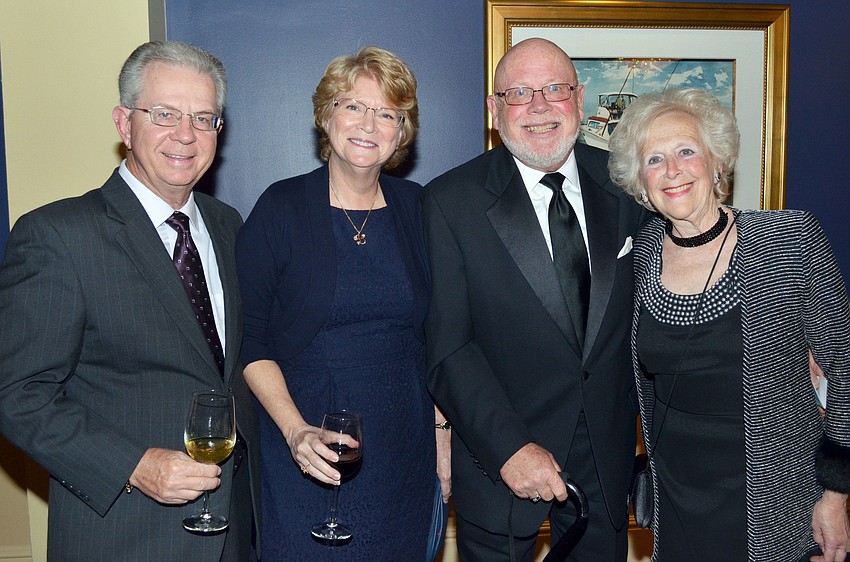 Johnny and Kristi Greenslade with Ken and Suellen Schwartz