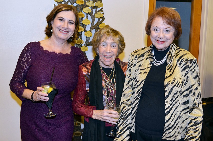 Marty Katz, Mimi Edlin and Cyvia Snyder