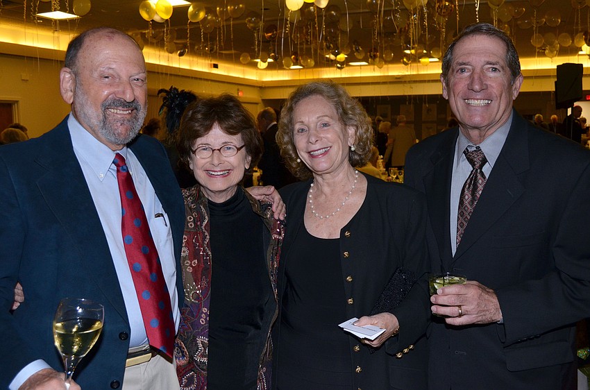 Richard and Sheila Olin with Nancy and Rabbi Michael Eisenstot