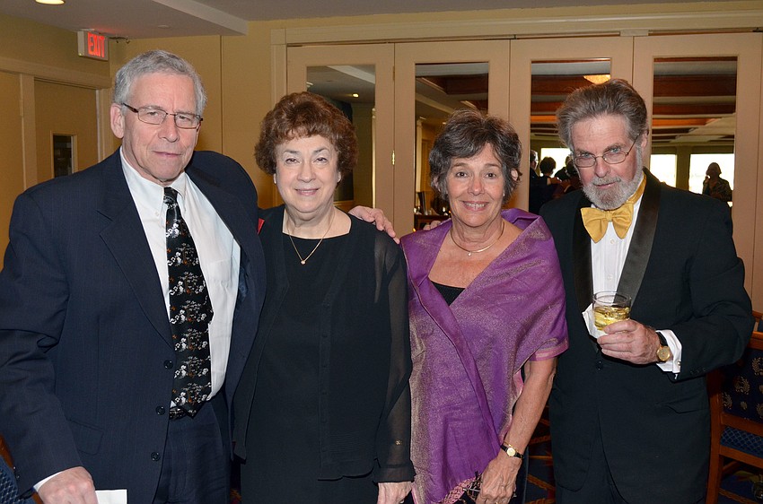 Richard and Sandy Romley with Marge Melun and Ky Thompson