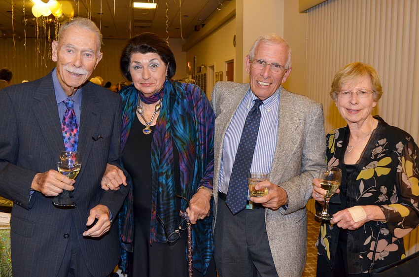 Jerry Rosenthal, Judith and Irwin Parmet and Mimi Brown