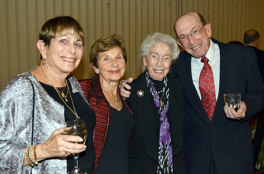 Louise Solomon, Marilyn Shuman, Maye Lavinson and Dr. David Solomon