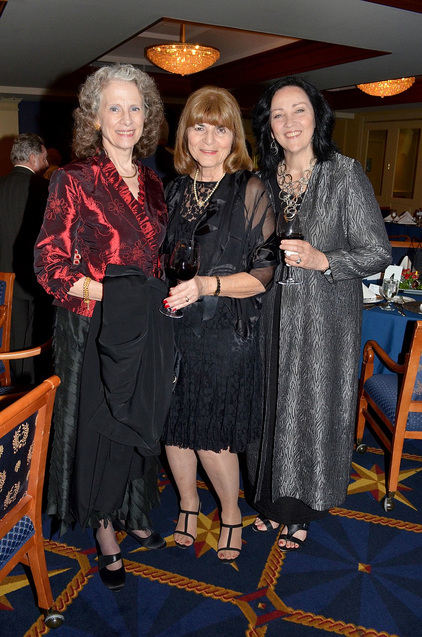 Stephanie Sundine, Mary Zabin and Martha Collins