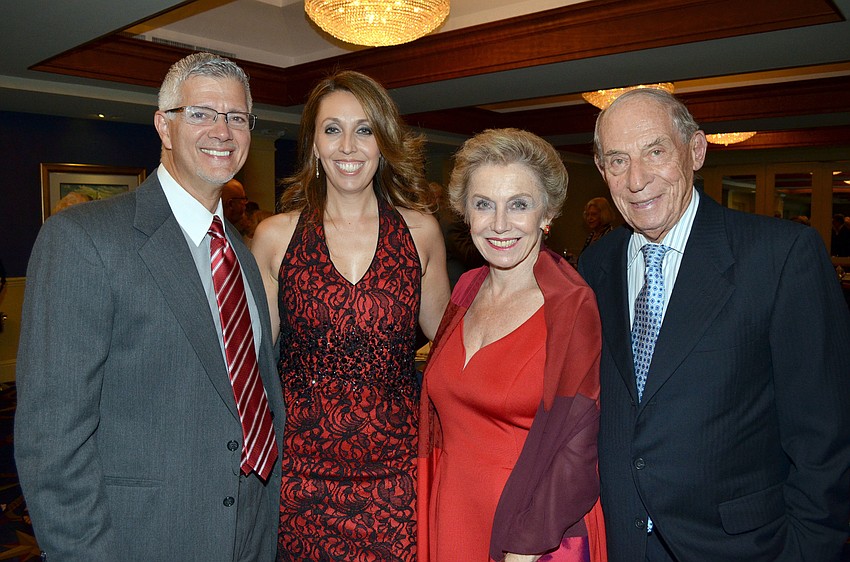 Ken and Jennifer Tarasi with Molly Schechter and Harold Ronson