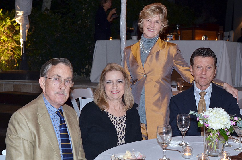 George Allison, Shirley Seidman, Jan Bullard and Alan Watkins