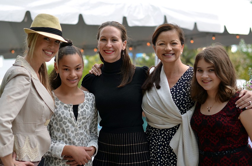 Co-Chair Kristy Cail, Rachel Bennett, Co-Chair Sarah Massey, Co-Chair Jonna Keller and Hannah Ford
