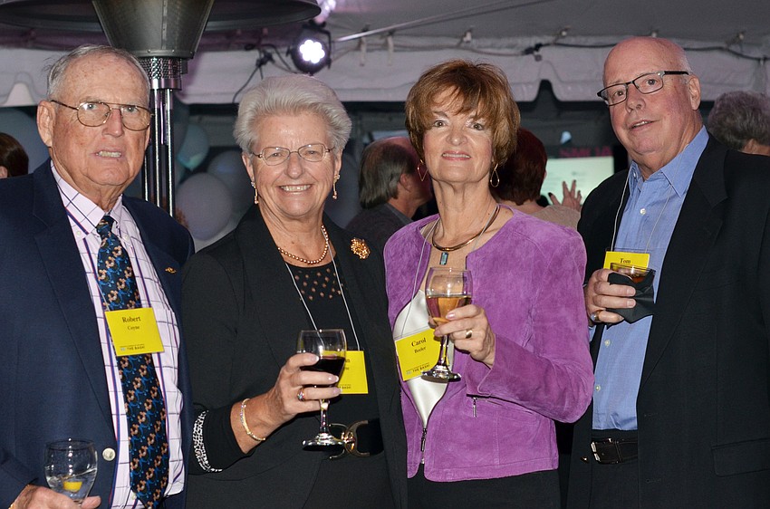 Robert and Susan Coyne with Carol and Tom Beeler