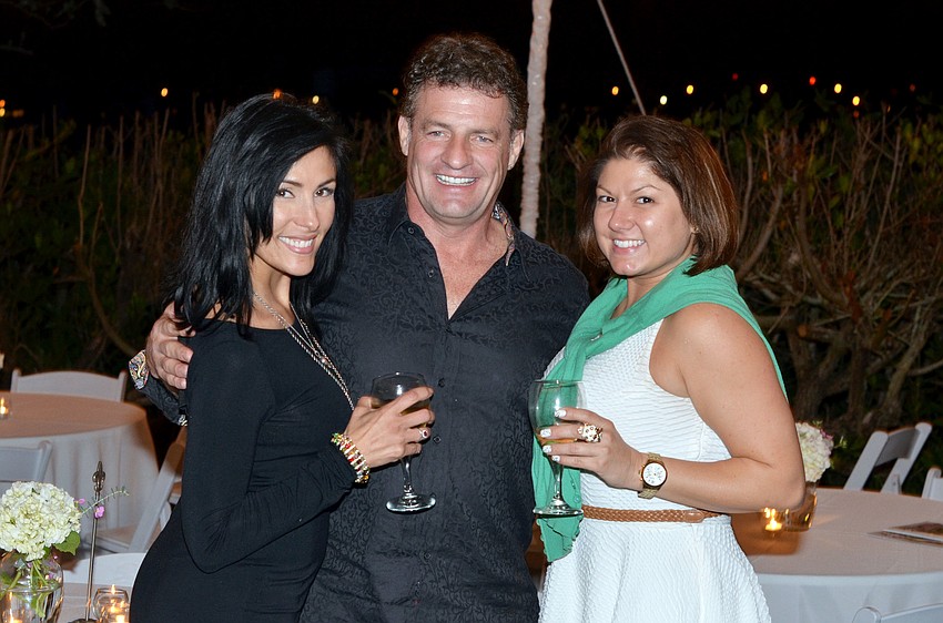 Nora and Andrew Guenther with Christina Reynolds