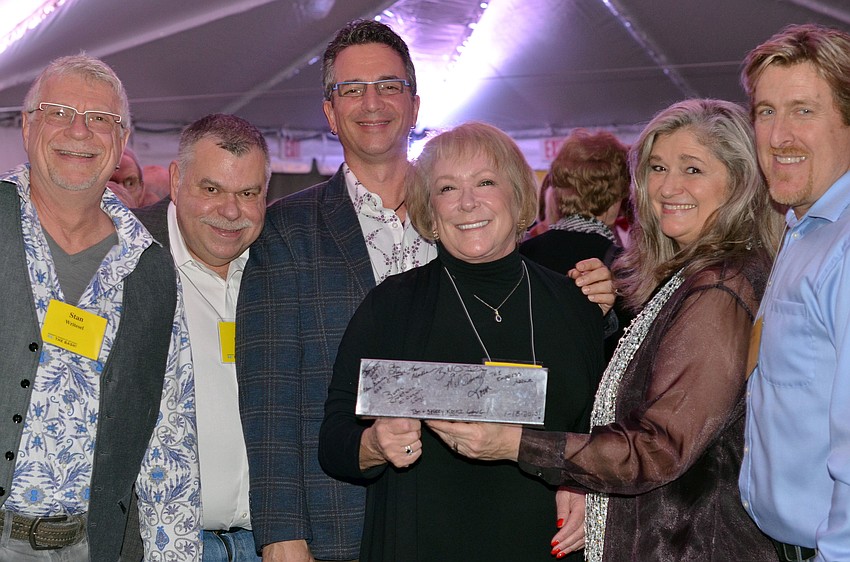 Stan Writesel, Alan Gravley, Kevin Markham and Sherry Koski with Mel and Brian Oâ€™Donnell