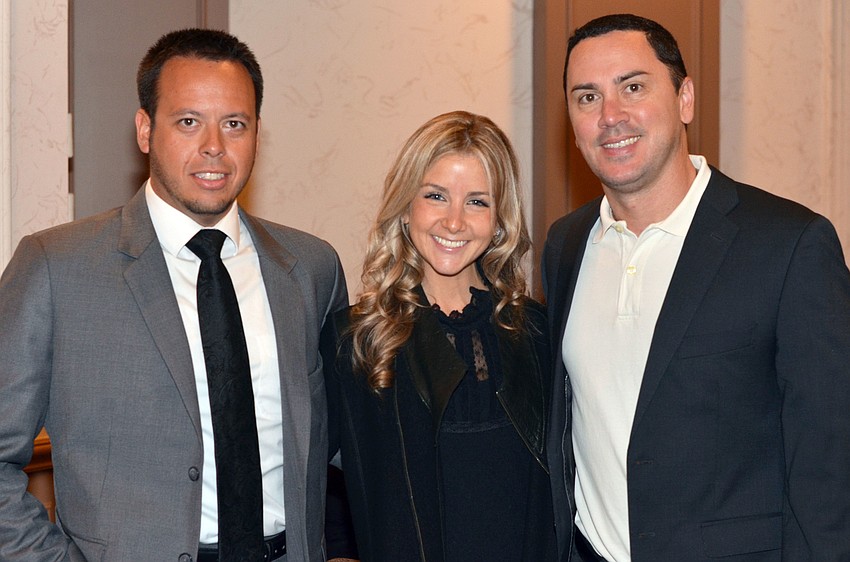 Matt Burkmier, Sara Sardelli and Alfredo Ordonez