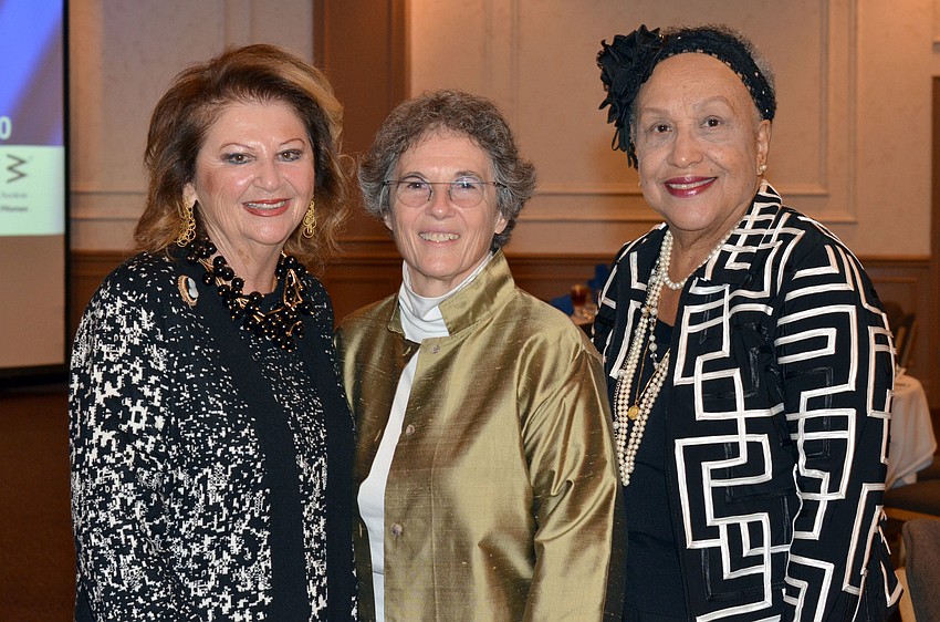 Honorees Renee Hamad, Wendy Surkis and Eleanor Merritt Darlington