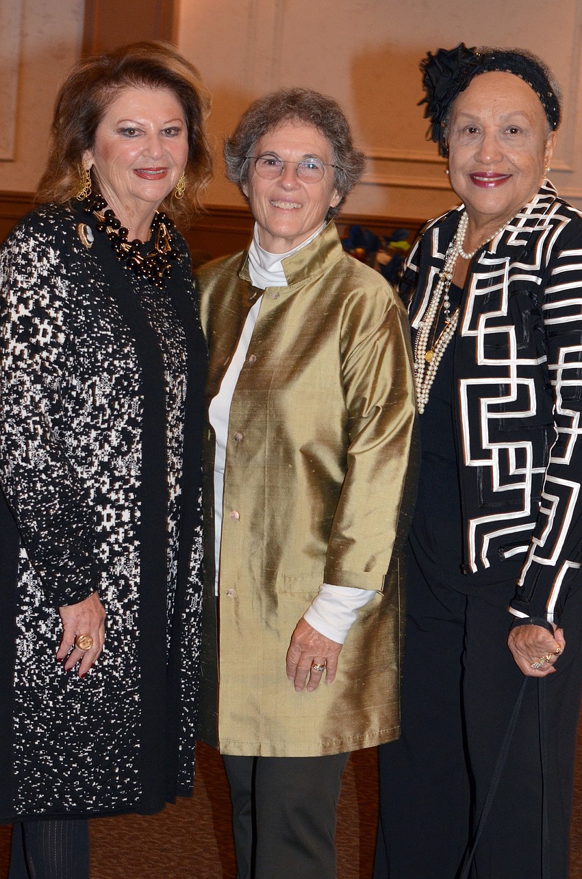 Honorees Renee Hamad, Wendy Surkis and Eleanor Merritt Darlington