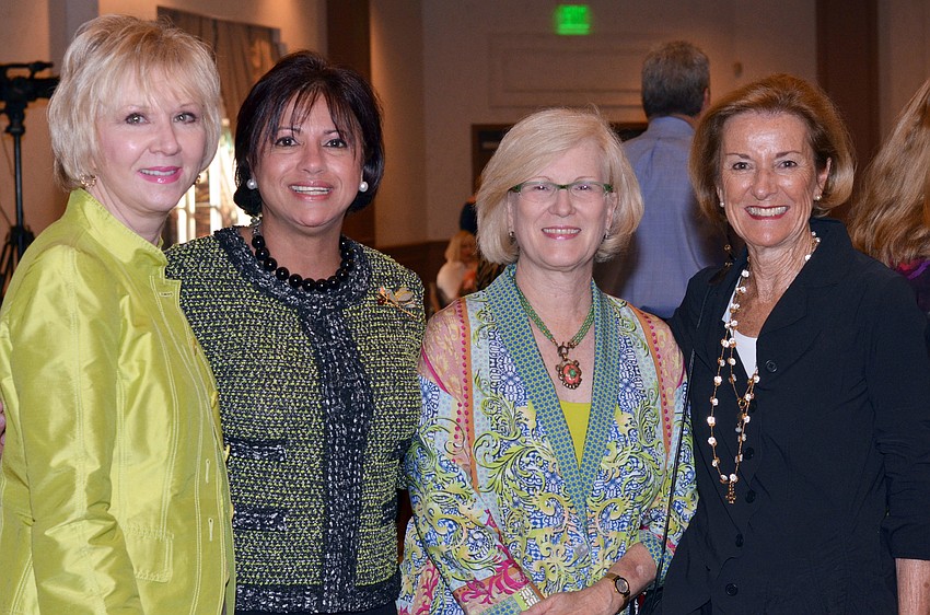 Jane Summerville, Gila Meriwether, Judy Nimz and Eileen Wallace