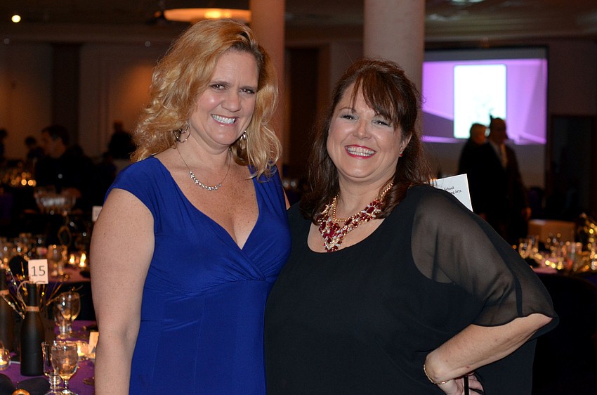 Amy Crawford and Mary Falotico