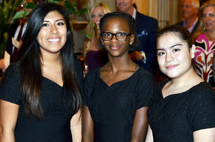 Maddy Dill, Daniela Rengel and Ja-Shaiya Paschal